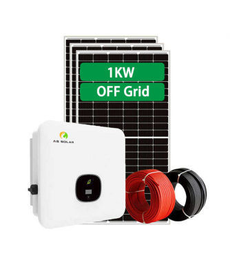 1KW Battery Storage Off Grid Solar System Power Solar Energy System for Home