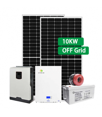 10000W Off Grid Solar System Home Solar Panel Kit 10kw Solar Power System For Prefab Houses