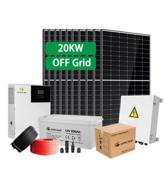 20KW Off Grid Solar System energy storage solar battery for solar system