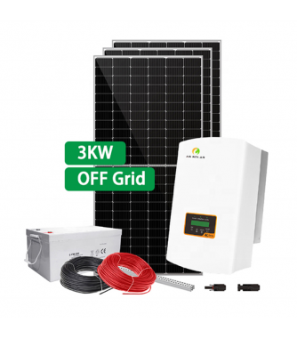 3KW Solar Complete Set Off Grid Solar System Home Power Solar Energy System