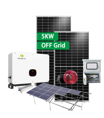 Complete set 5000W Home Off Grid Solar System Home Power Solar Energy System